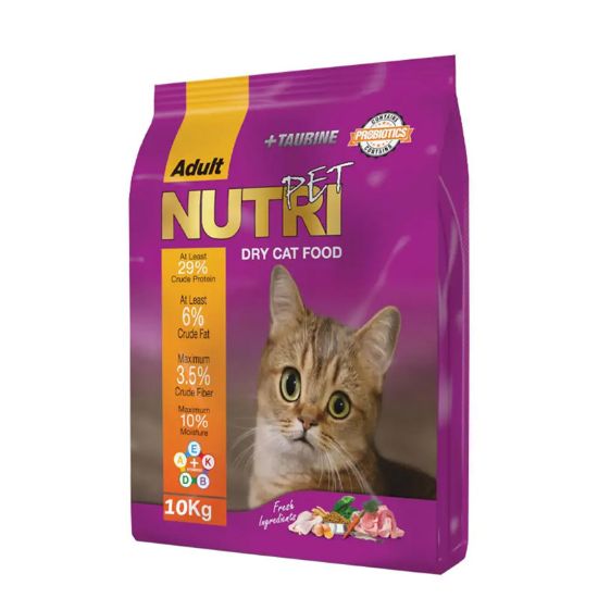 تصویر غذای خشک گربه نوتری _ ۱۰کیلویی