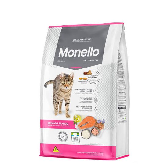 تصویر غذای خشک گربه میکس مرغ با طعم سالمون _ 15 کیلویی